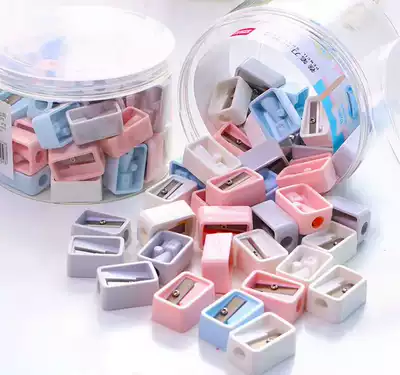 Deli 0594 Pocket pencil sharpener Portable pencil sharpener Student exam pencil sharpener Hand-cranked pencil sharpener Sharpener