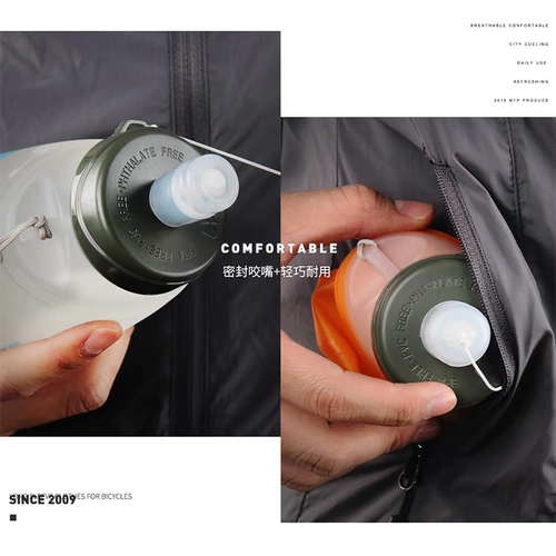 Силиконовый клей, складной портативный вместительный и большой чайник для спортзала для путешествий, 750 мл