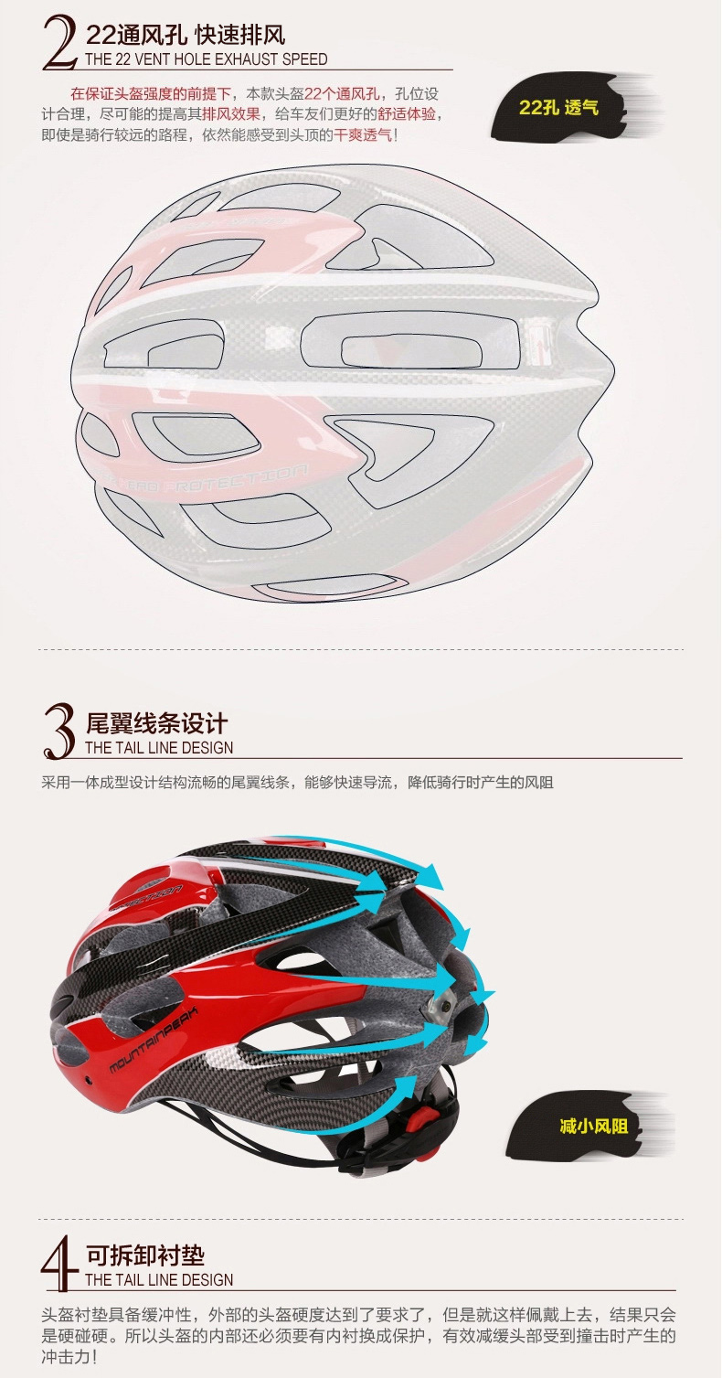 Casque cycliste MOUNTAINPEAK - Ref 2234149 Image 14