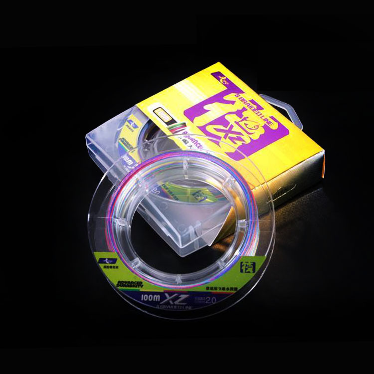 Eight 8 braided 100 meters vigorously horse one meter one color braided line PE line Raft fishing line multicolored line Anti-bite fishing line