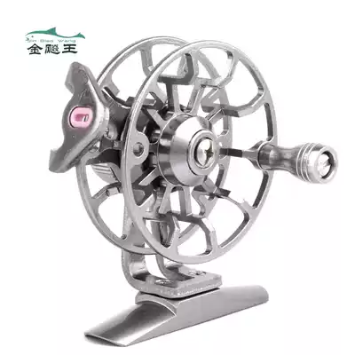 Special promotion all-metal fishing wheel with discharge capacity super light front wheel fishing rod ice fishing reel winter fishing buckle wheel