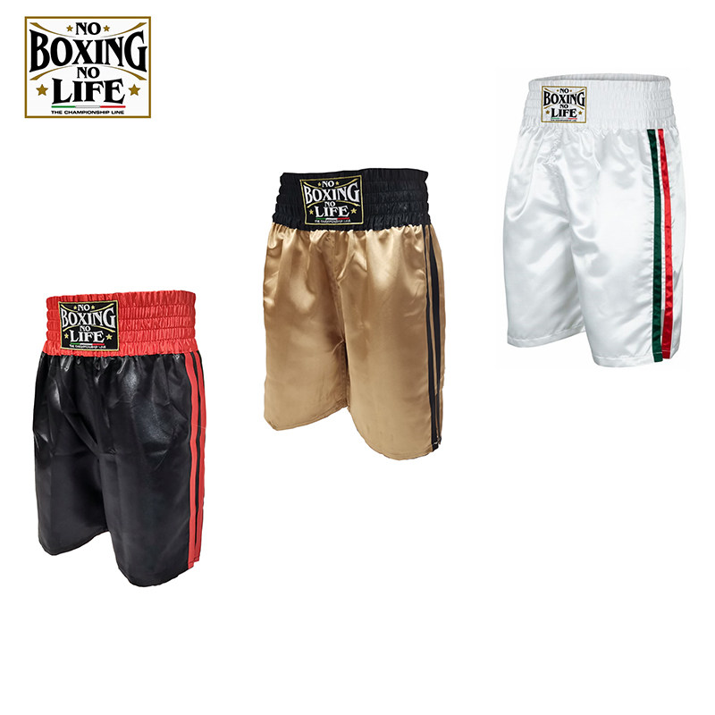 NOBOXINGNOLIFE BOXING SHORTS ADULT MEN'S AND WOMEN'S PROFESSIONAL FIGHTING TRAINING COMPETITION QUICK DRYING SOFT PROFESSIONAL PANTS