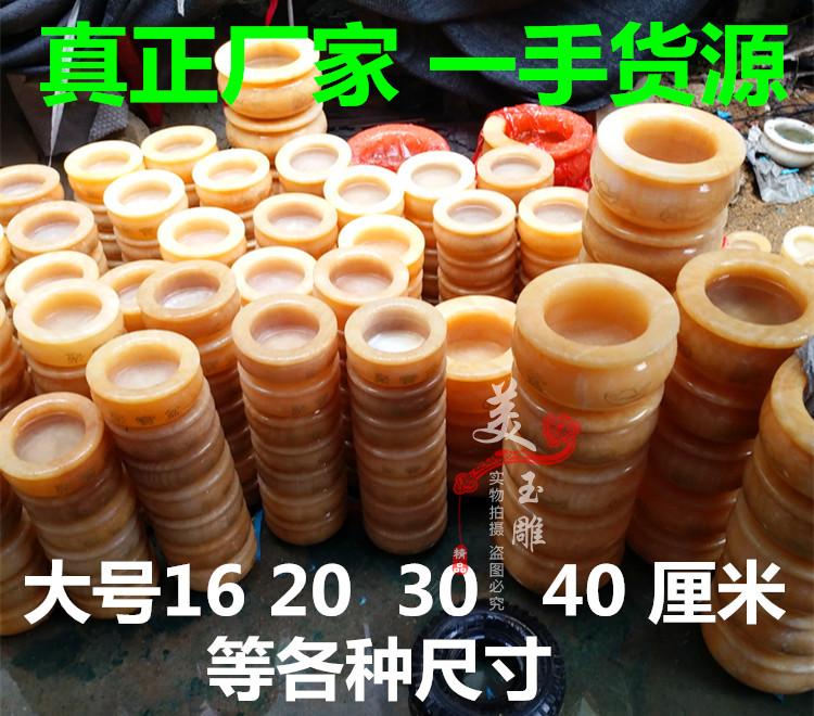 Natural rice topaz cornucopia ornaments extra large ingot home living room front desk opening business gift decorations