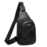 Мужская универсальная нагрудная сумка для отдыха на одно плечо, полиуретановый рюкзак, небольшая сумка, сумка через плечо