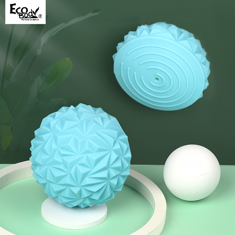 Ecobody Diamond Tattoolar Plantar Massage Hemisphere Balance Training Ball Home Massage Ball Inflatable Stab Ball