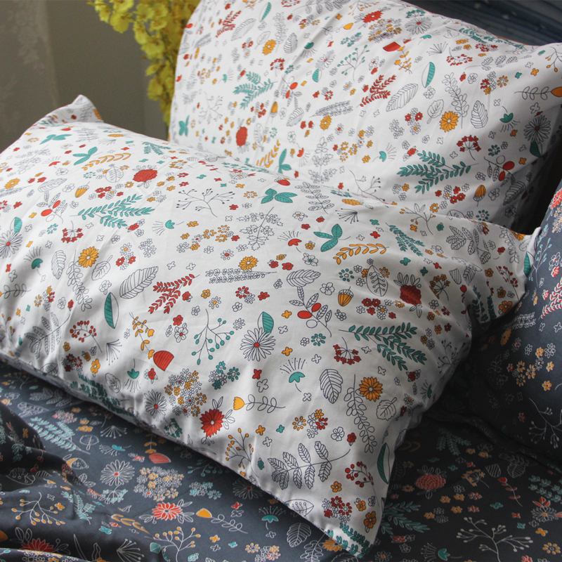 Sen dày 60 bông twill đơn giường đôi chăn đơn quilt chăn bông đa kích thước vải thô giường - Khăn trải giường ga nệm đẹp