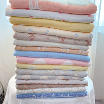 Yazan Gauze Quilt Childrens Pure Cotton Throw Blanket Kindergarten Childrens Quilt Air-conditioned Quilt Baby Bath Absorbent Sheet Bath Towel