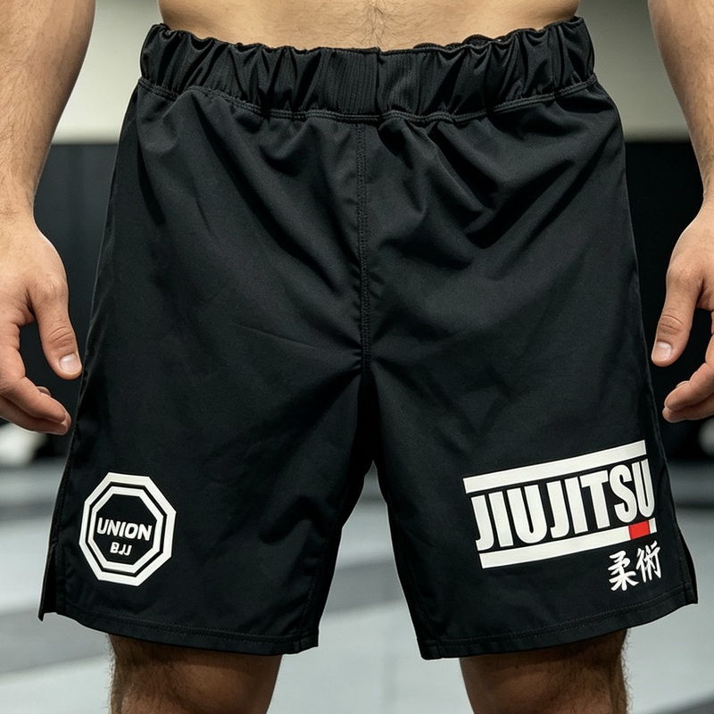 Union Bjj Brazilian Jiu-Jitsu Anti-Wear Shorts for Men and Women Training Nogi Quarter-Length Pants Anti-Slip Silicone Quick-Drying Union Bjj Brazilian Jiu-Jitsu Anti-Wear Shorts for Men and Women Training Nogi Quarter-Length Pants Anti-Slip Silicone Quick-Drying