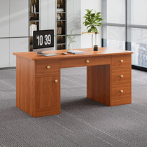 Office desk boss desk home student desk simple modern computer desk staff office desk and chair combination