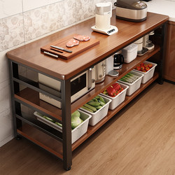 New arrival Kitchen Storage Rack Floor Multi-functional Vegetable Basket Multi-layer Vegetable Cutting Table Workbench Pot Storage Rack Side Cabinet