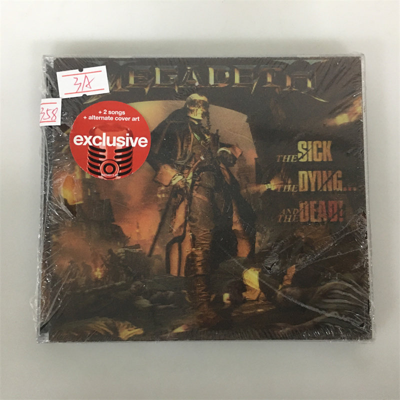 Новая версия нераспечатанного диска Megadeth The Sick, The Dying and The Dead Изображение 1