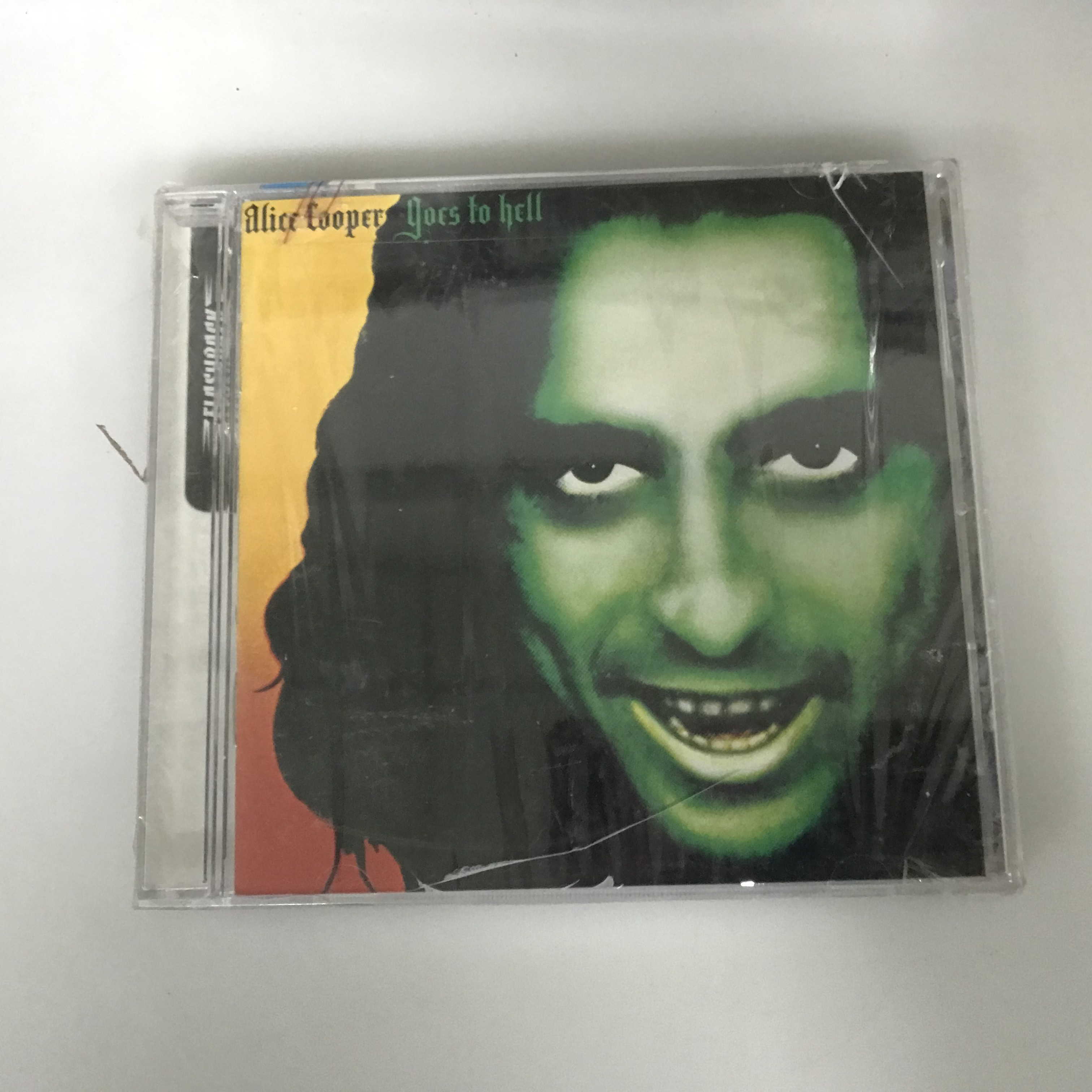 Версия OM на нераспечатанном ДИСКЕ Элис Купер Alice Cooper Элис Купер отправляется в ад Изображение 1