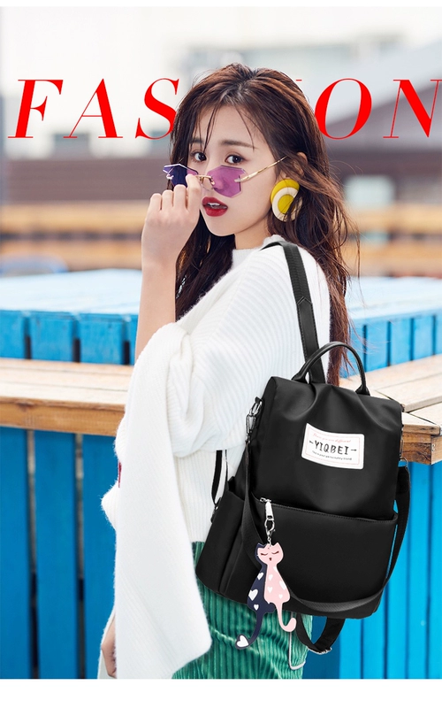 balo mini nữ hàng hiệu Oxford Vải phân chia túi vai nữ 2022 Phiên bản mới của Hàn Quốc của Bag Wild School không thấm nước du lịch công suất lớn balo nữ thời trang cao cấp ba lô nữ thời trang hàng hiệu