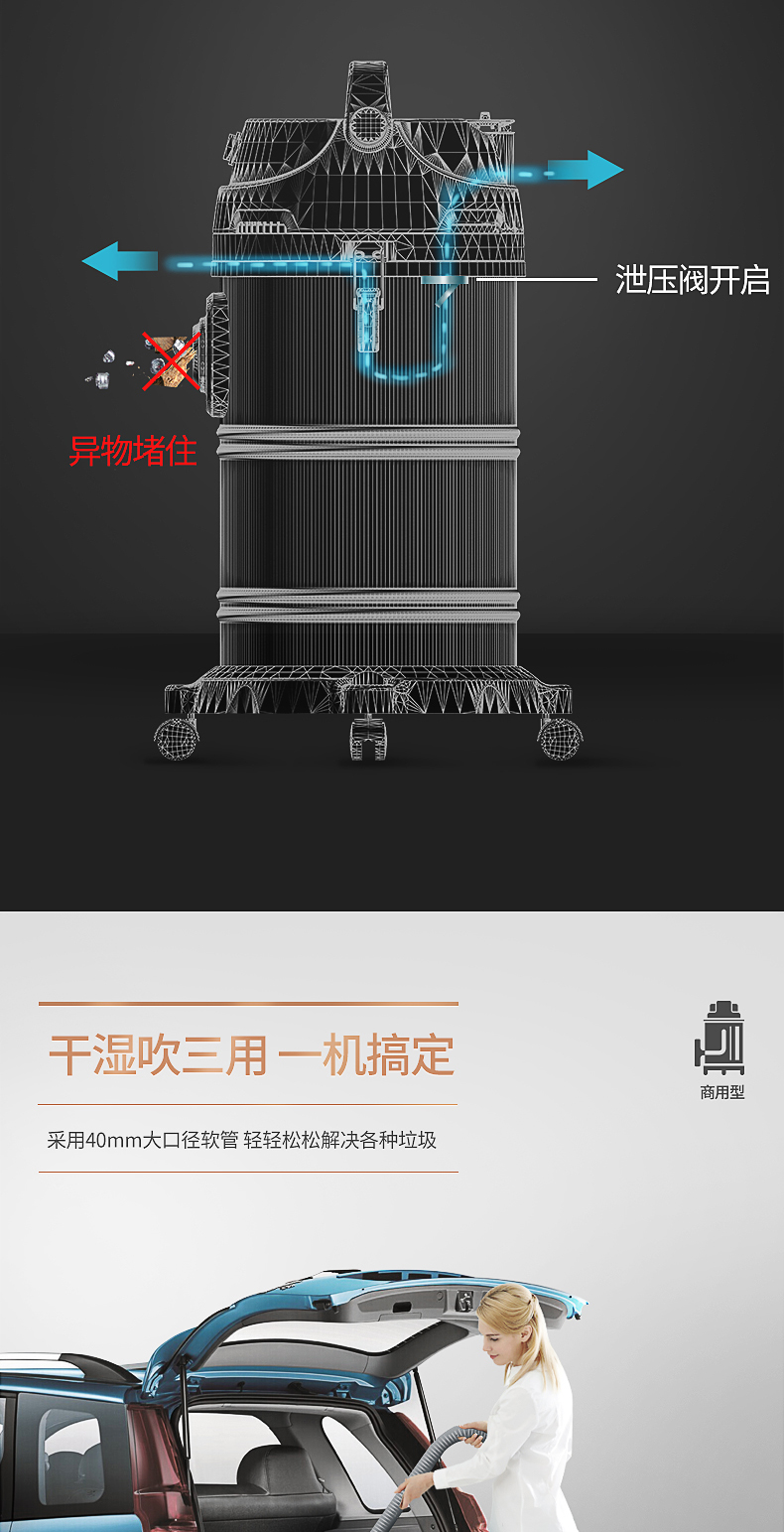 robot hút bụi lau nhà Xe gia đình Jeno với công suất cao mạnh mẽ của khách sạn trang web khách sạn thùng rửa xe thương mại máy hút bụi đặc biệt - Máy hút bụi robot làm việc nhà