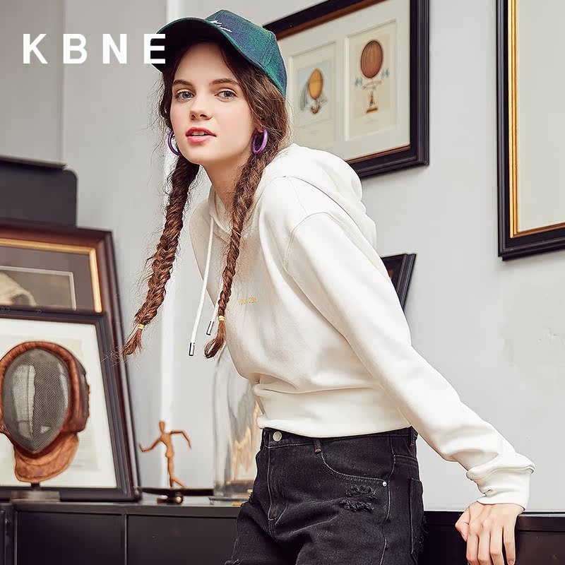 Sweatshirt femme KBNE     en Coton - Ref 3217032 Image 3