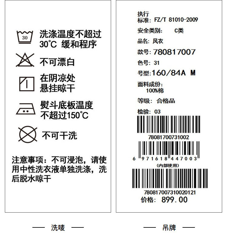 Trench pour femme KBNE     en Coton - Ref 3226654 Image 46