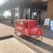 Industrial Container Collection Silver Terrace Iron Art Bar Bar Counter Creativity Retro Barbecue Restaurant Restaurant Shop Front Fire Head