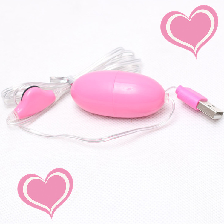 Female quiet usb jumper egg powerful vibration orgasm single jump egg masturbator adult fun supplies