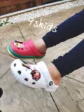 Crocs, детские кроксы, нескользящие туфли, сандалии, подходит для подростков, семейный стиль