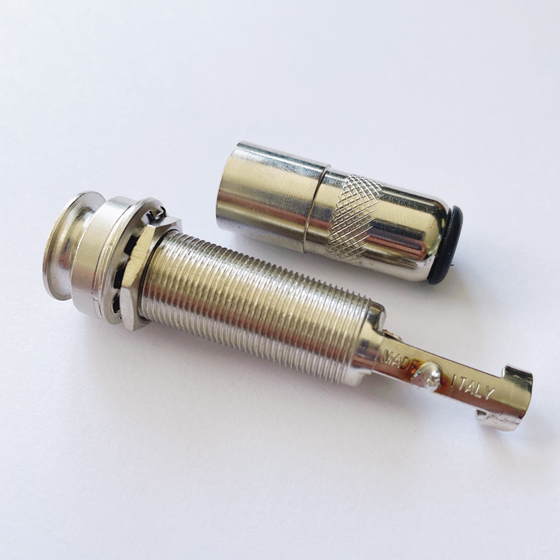 Italian-made folk guitar pickup tail nail socket wooden guitar electric box EQ pickup connection socket sleeve