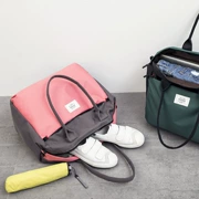Túi du lịch tote túi công suất lớn Phiên bản Hàn Quốc của túi lưu trữ quần áo nhẹ túi du lịch túi hành lý du lịch ngắn gói nam nữ