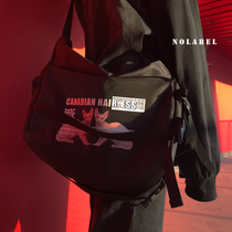 NOLABEL Sphinx cat dark deconstruction function shoulder bag shoulder bag tooling bag nylon bag men and women