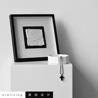 oroliving original Jeff relief decoration hanging painting creation 