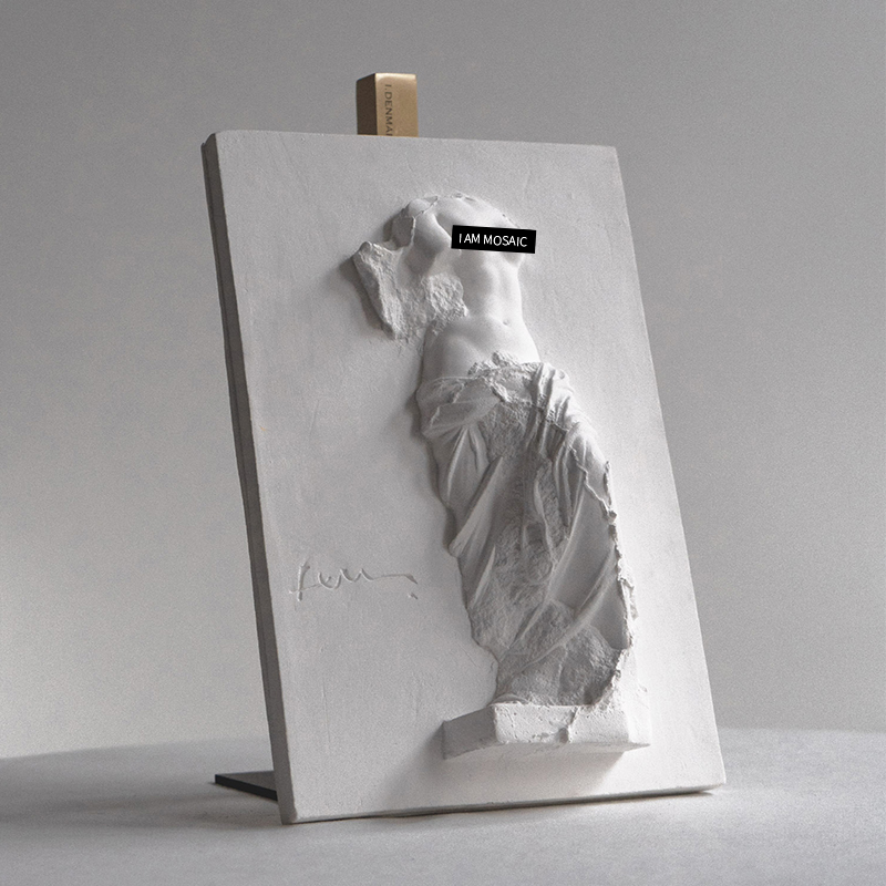 oroliving exclusive sculpture plaster reliefs Jeff creations 