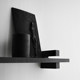 oroliving ຕົ້ນສະບັບ Nordic wall shelf ຕົກແຕ່ງ shelf ins ສະແດງ rack ການເກັບຮັກສາໄມ້ແຂງ partition ຫນຶ່ງຄໍາ