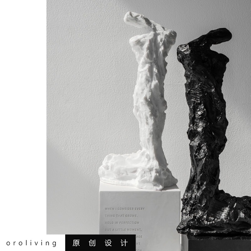 oroliving sculpture Jeff creates art decoration