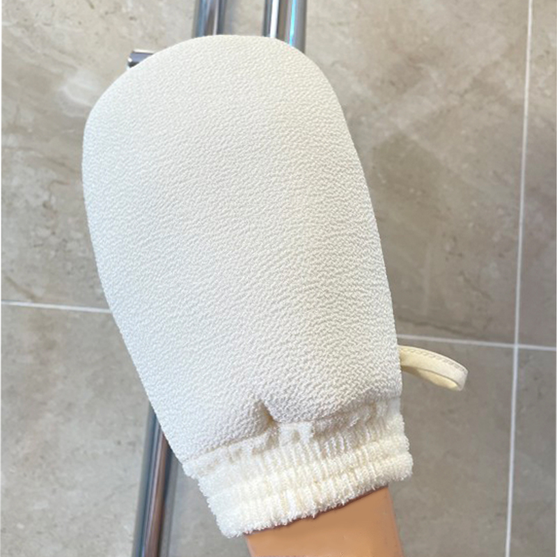Exfoliating Bath Towel That Doesn'T Hurt the Skin, Fine Sand Exfoliating Glove for Removing Dirt and Dead Skin, Bath Sponge Glove, Women's Special Exfoliating Tool