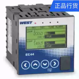 UK WEST thermostat EC44 single loop dual loop program controller LCD display high precision