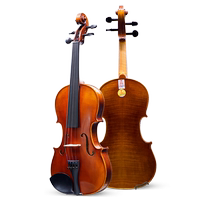 Red cotton high-end pure handmade solid wood violin SV-480 professional grade examination performance teacher stage playing violin