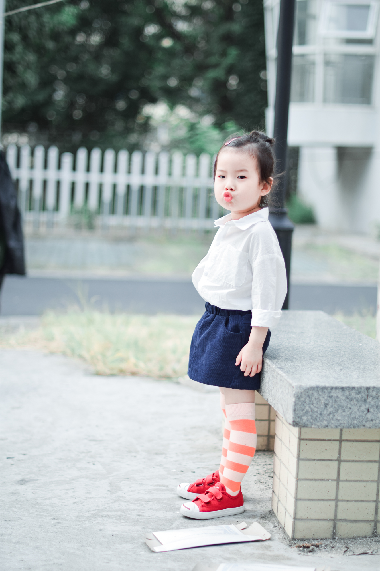 Jupe pour fille en velours côtelé - Ref 2048156 Image 28