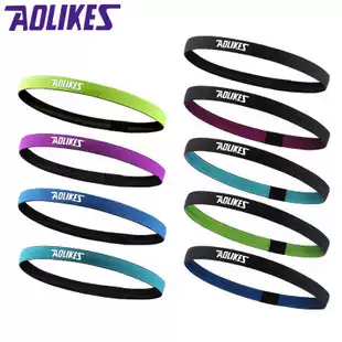 Aolikes men and women universal anti-skid exercise running fitness yoga anti-sweat hair tie hair belt anti-sweat sports headband 01