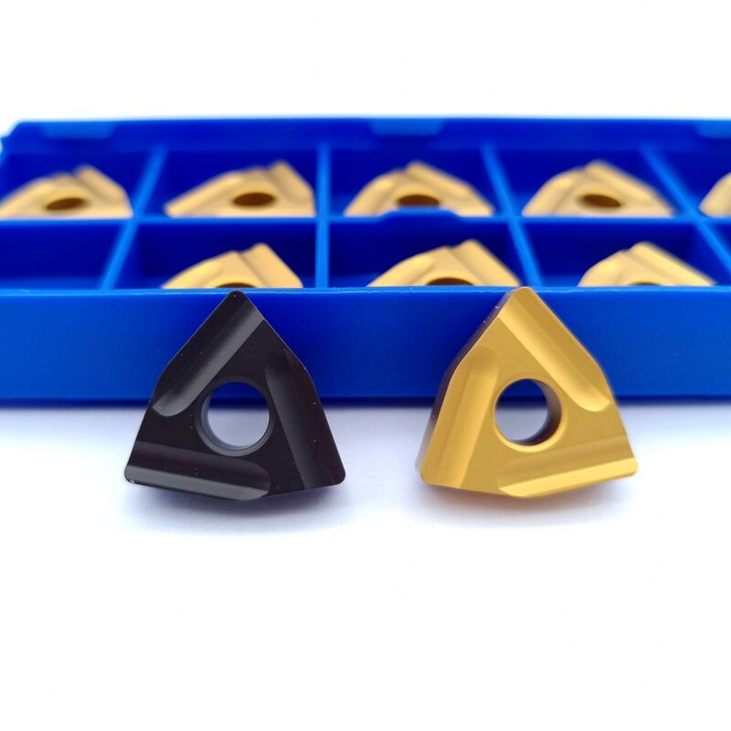 Zhuzhou CNC blade WNMG080408 12 - PM outer round peach shaped knife head processing stainless steel parts