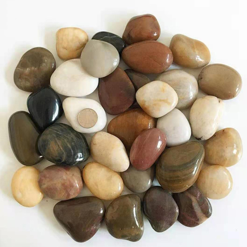Roman Dad Emulation Stone Rain Flowers Stones Original Stone Natural Goose Pebble Paving Courtyard Landscaping Decoration