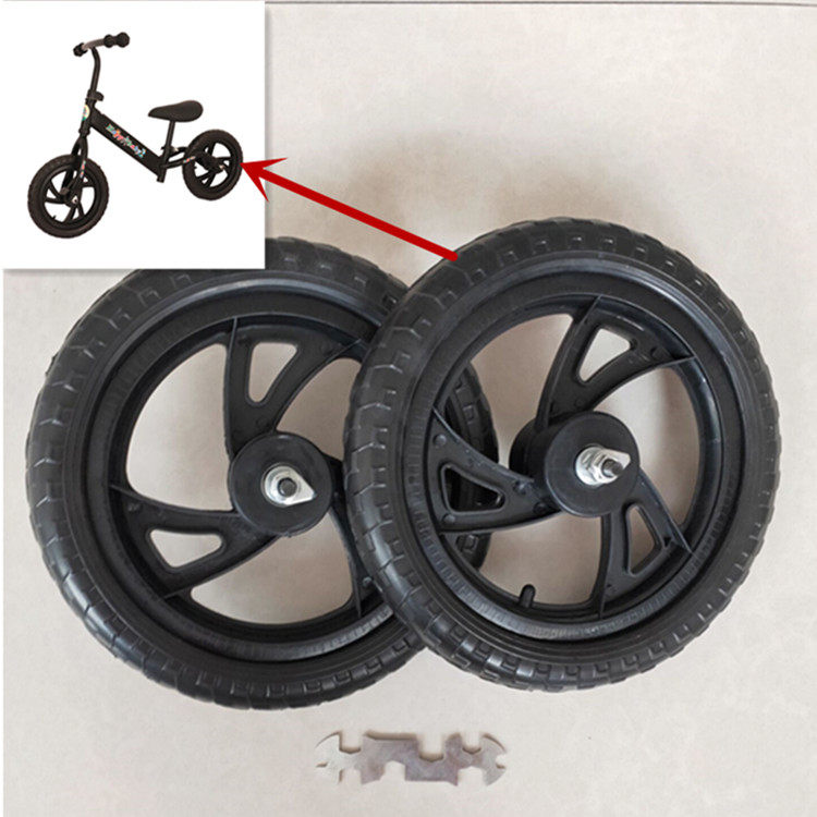 CHILD BALANCE CAR SLIDE WAGON WHEEL ACCESSORIES BABY BABY CARRIER BALANCE CAR WHEELS WHEEL TIRE SLIDE CAR FOOT BIKE STRAP