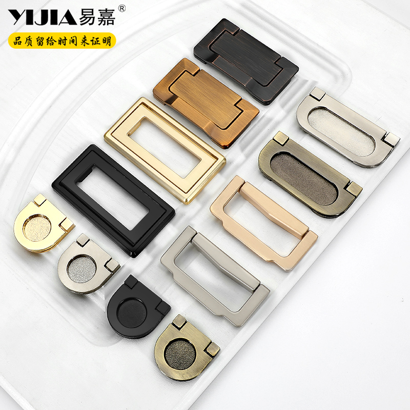 Easy Gia Modern Minimalist Overall Cabinet Drawers Dark handle closet wardrobe Concealed Invisible holding hands clasping hand flat handle