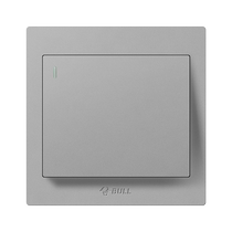 Bull switch panel single open one open double control double single connection double connection one light two control bedroom stairs household 1 open