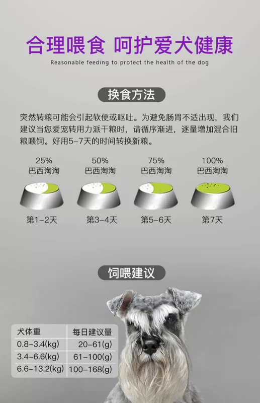 Brazil Tao Tao Li phe cân bằng Teddy hơn luật Xiong Bomei chiến đấu với gia súc nhỏ chó trưởng thành thức ăn cho chó thức ăn cho chó 7,5kg - Chó Staples thức ăn cho chó pug