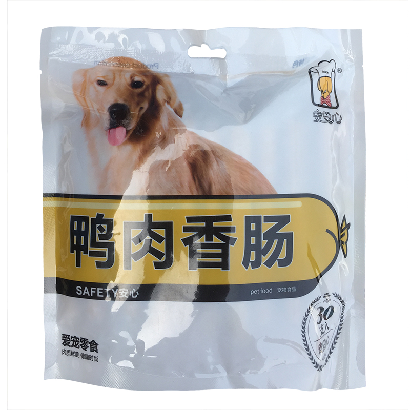Yên tâm xúc xích chó 30 500g thú cưng giăm bông xúc xích không muối ăn vặt - Đồ ăn vặt cho chó thức ăn cho chó ganador