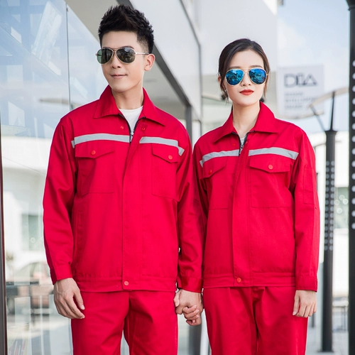 Хлопковый светоотражающий комбинезон