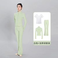 Асакуса зеленый [комплект из трех частей, эластичный голый нейлон]