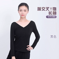 Черный лонгслив