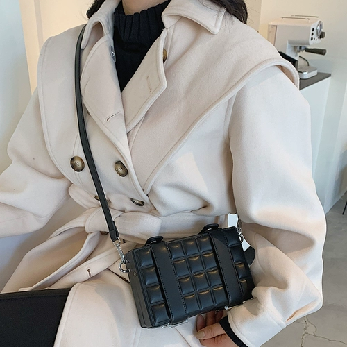 Черная коробка, сумка через плечо, небольшая сумка, изысканный стиль