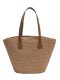 Straw bag women's large capacity 2025 new holiday beach straw bag woven bucket bag vegetable basket seaside tote bag