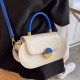 High-quality small bag women's 2022 new summer all-match small handbag texture small women's white messenger bag