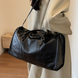 Large-Capacity Bag 2026 New Retro Cross-Body Business Trip Luggage Bag for Women, Versatile Textured Hand-Held Travel Bag