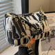 This year's popular small bag women's summer all-match 2023 new high-grade texture Messenger bag explosive style canvas pillow bag